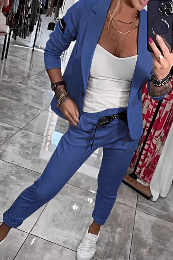 Kseniya - Elegante Blazer Og Bukser