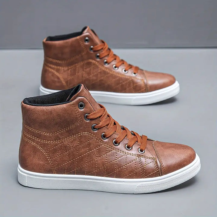 Gayle - Afslappet Plaid Mellemhøj Sneaker