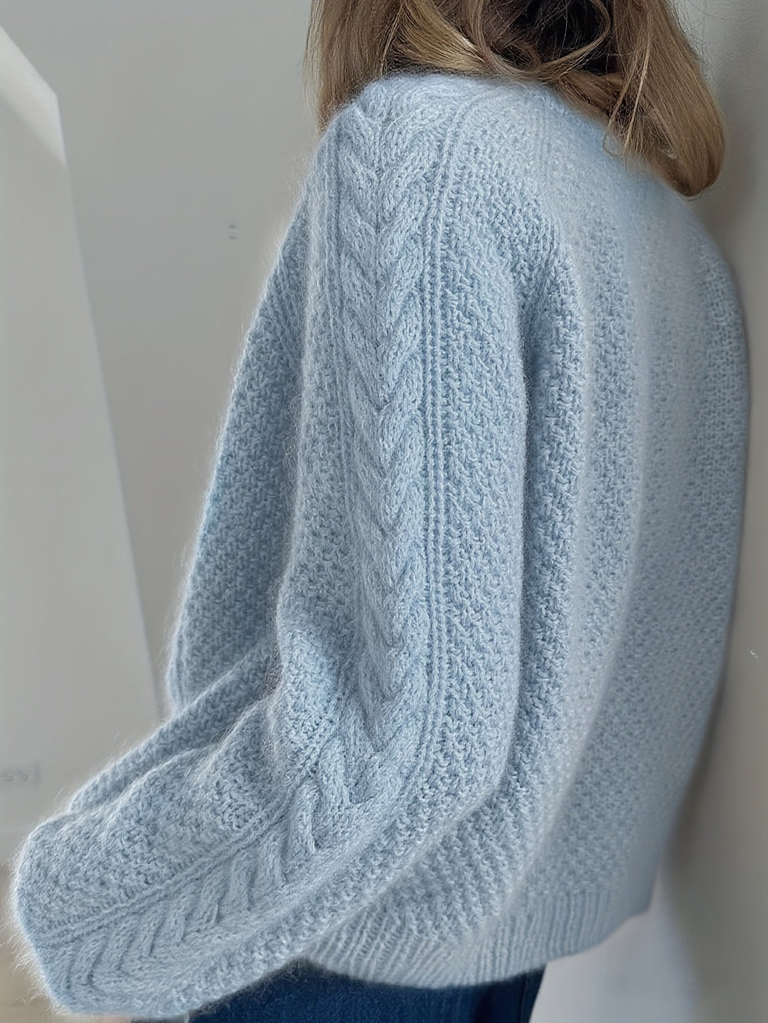 Dwina -  Kabelstrikket Cardigan Med Knapper