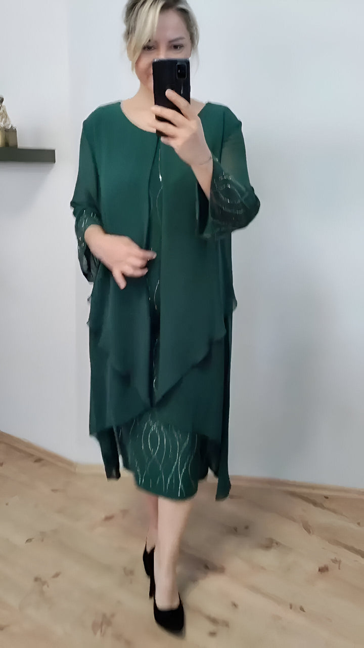 Nienke - Elegant wrap kjole