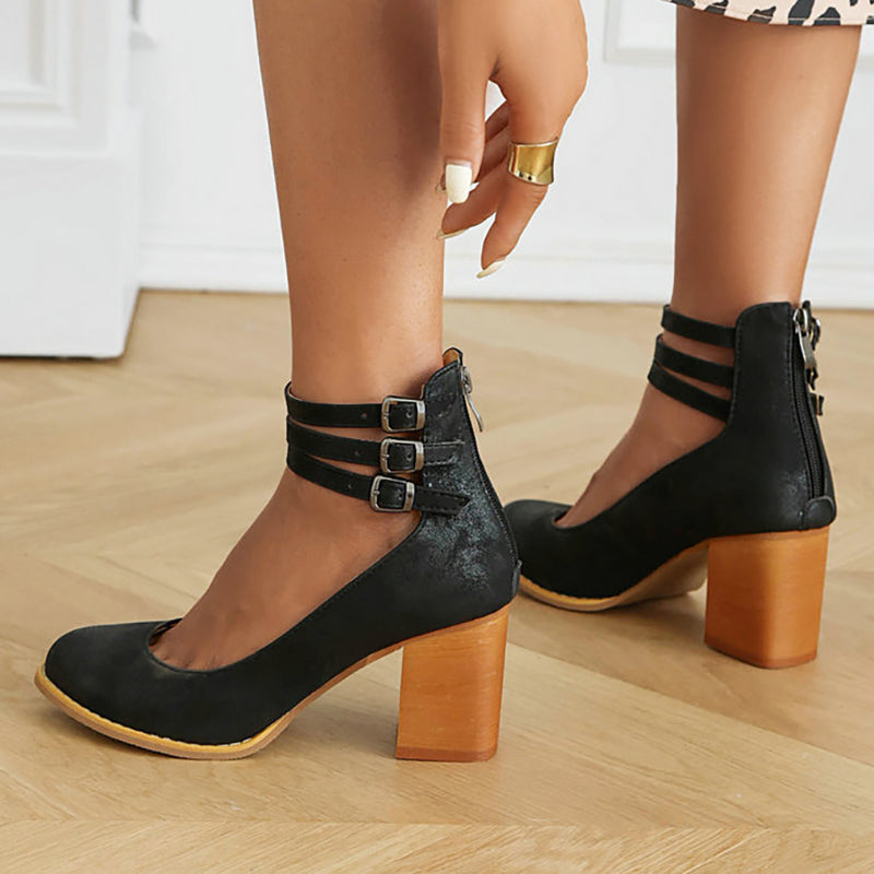 Caa - Enkle Sandaler Med Ankelrem