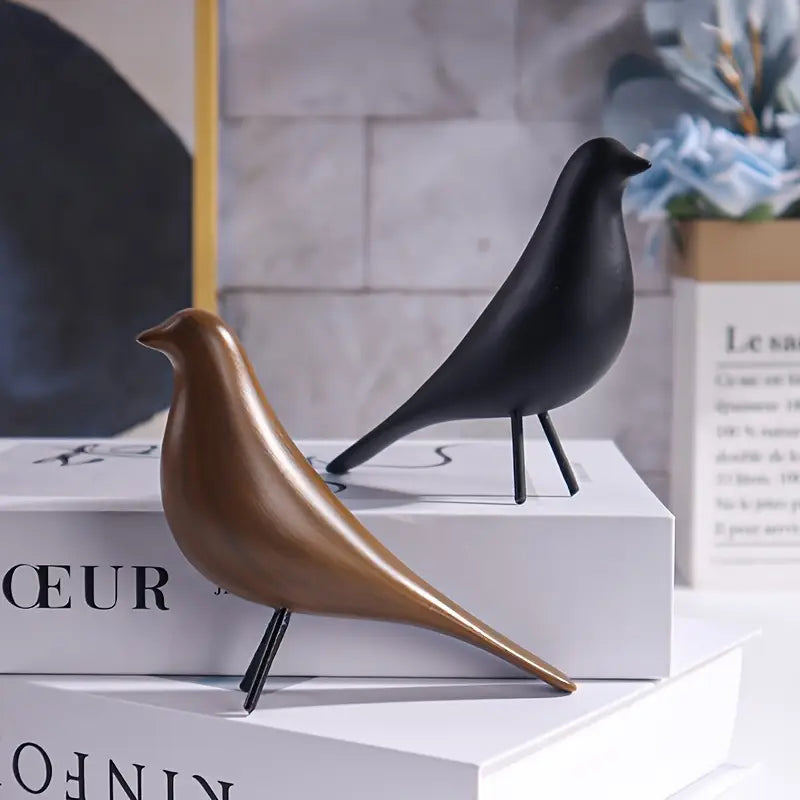 DecoPerch - Kunst Deco Abstrakte Fuglestatuer
