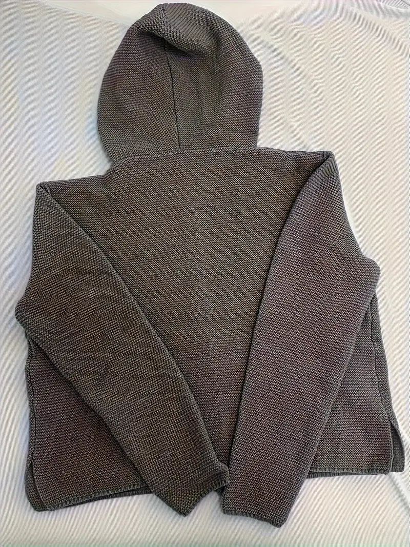 Bressan - Elegant Langær Met Cardigan Med Hætte