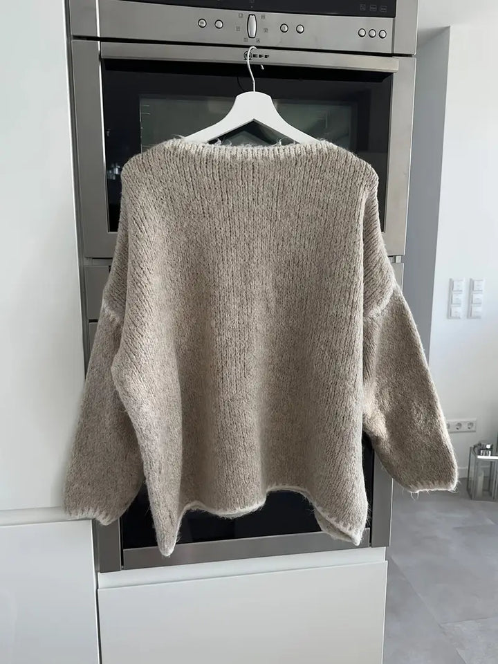 Usalda - Langærmet Strikket Sweater