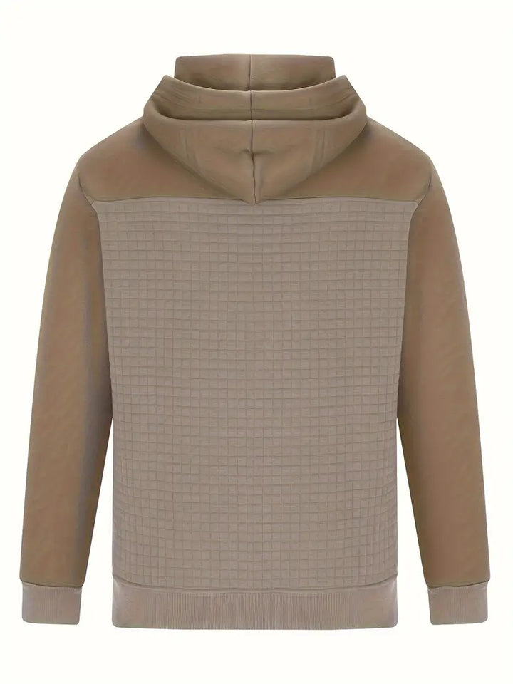 Dashiell - Sweatshirt Med Hætte Og Struktur