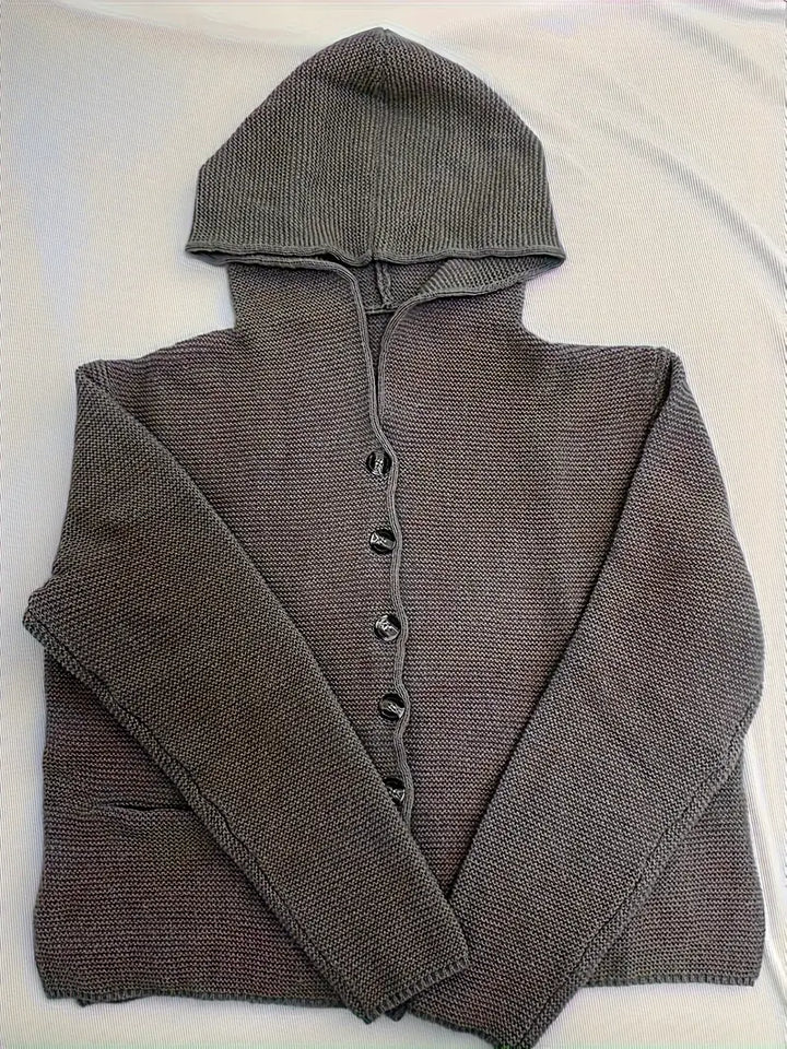 Bressan - Elegant Langær Met Cardigan Med Hætte