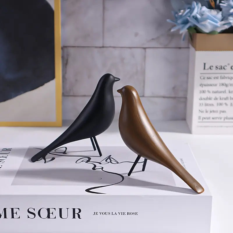 DecoPerch - Kunst Deco Abstrakte Fuglestatuer