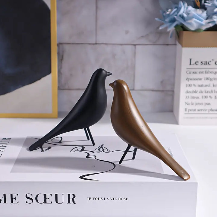 DecoPerch - Kunst Deco Abstrakte Fuglestatuer