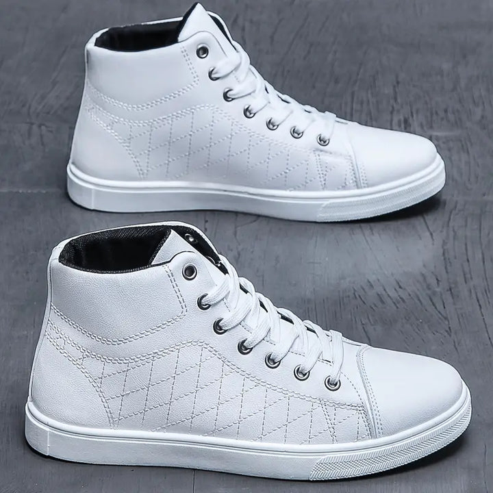 Gayle - Afslappet Plaid Mellemhøj Sneaker