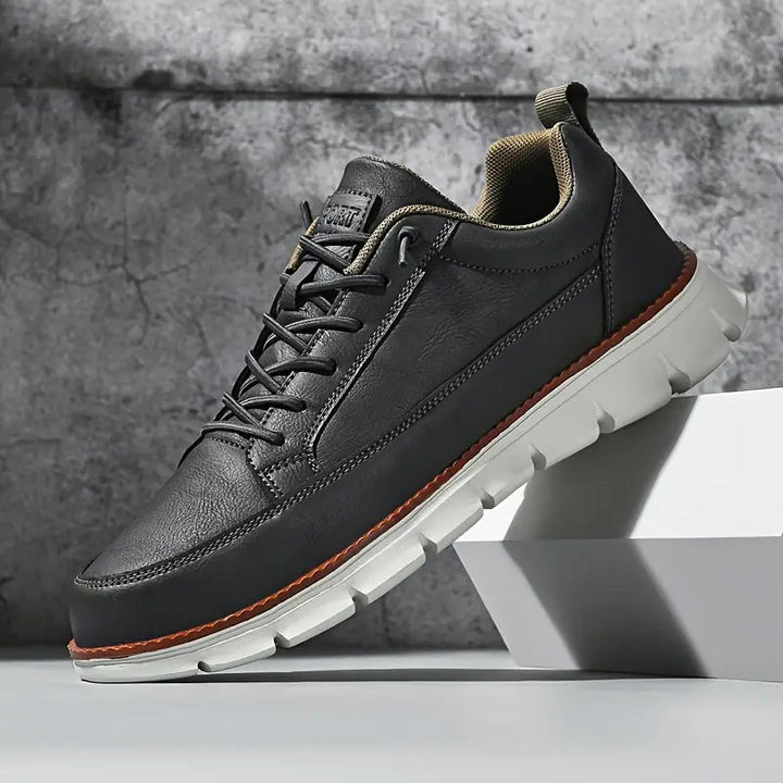 Dewey - Åndbar Læder Turnschuh