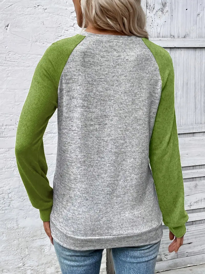 Samridhii - Afslappet Skjorte Med Rund Hals