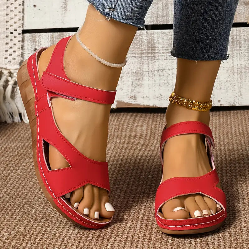 Navina - Ortopædisk Kile Sandalen