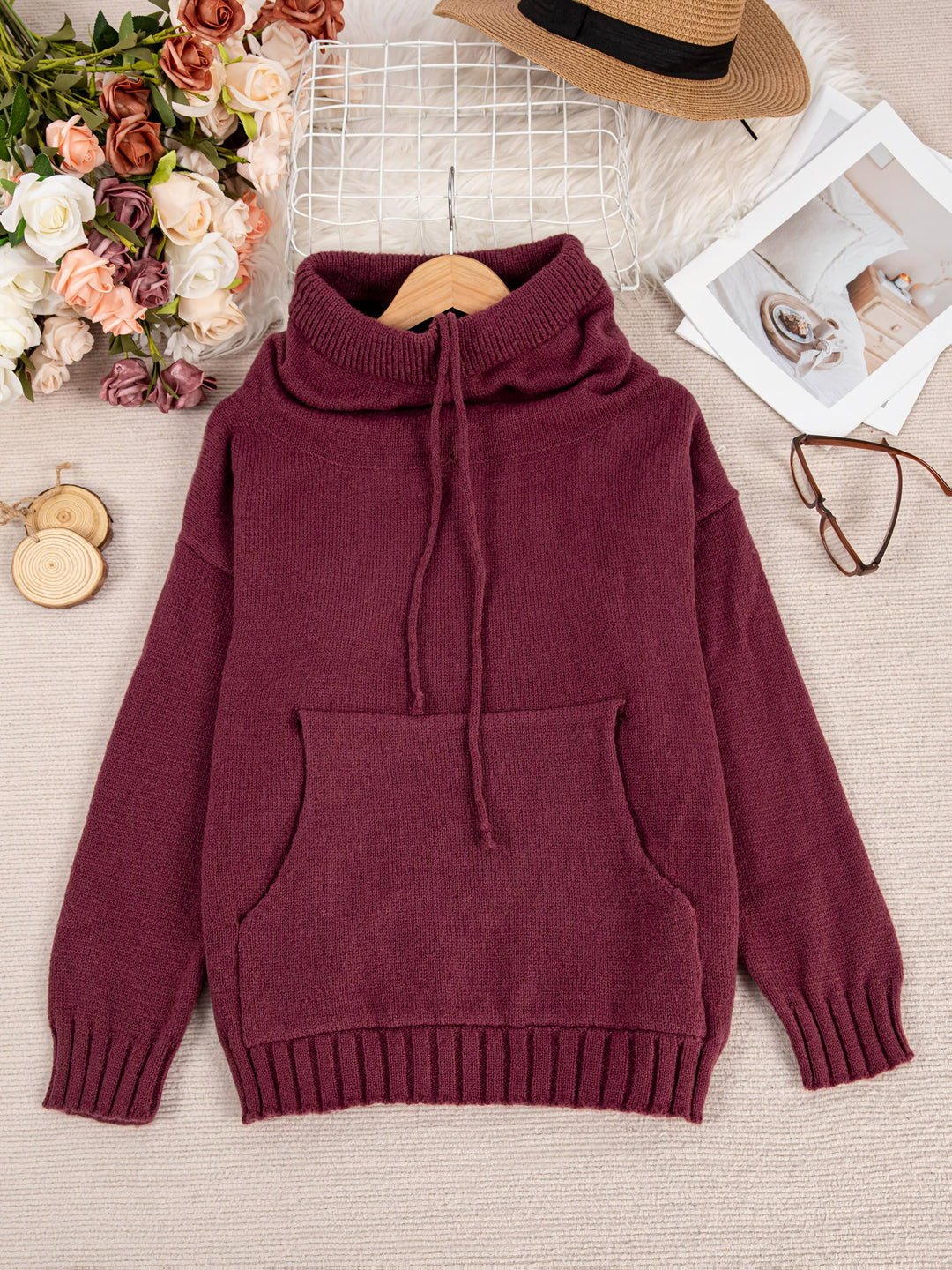 Zelina - Langærmet Trøje Med Lomme