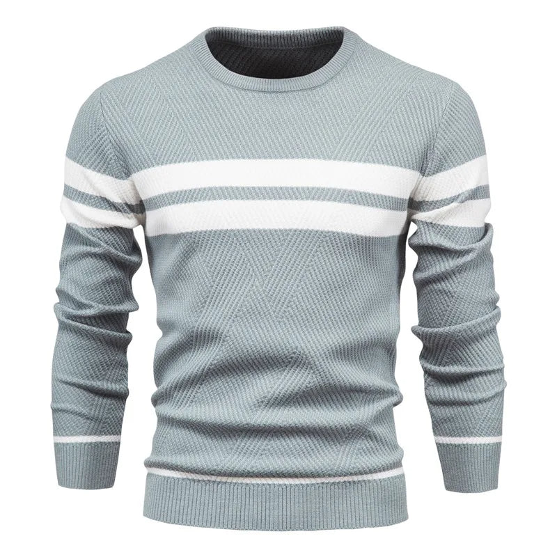 Fawzi - Varme Langærmede Patchwork Trøjer