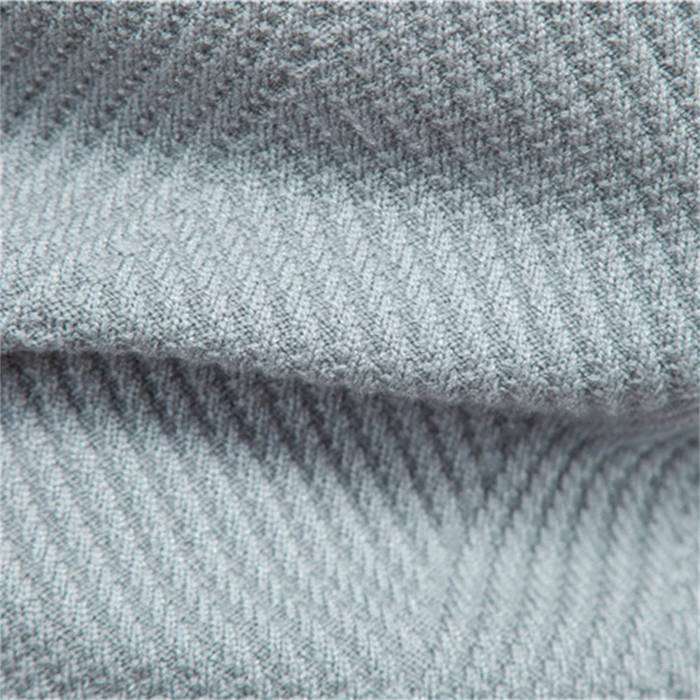 Fawzi - Varme Langærmede Patchwork Trøjer