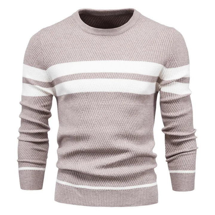 Fawzi - Varme Langærmede Patchwork Trøjer
