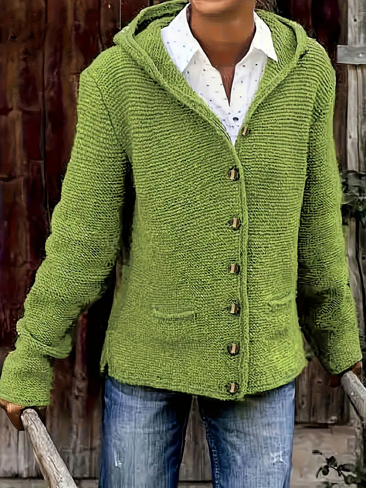 Bressan - Elegant Langær Met Cardigan Med Hætte