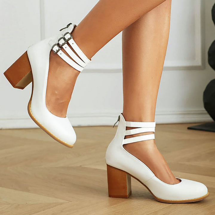 Caa - Enkle Sandaler Med Ankelrem