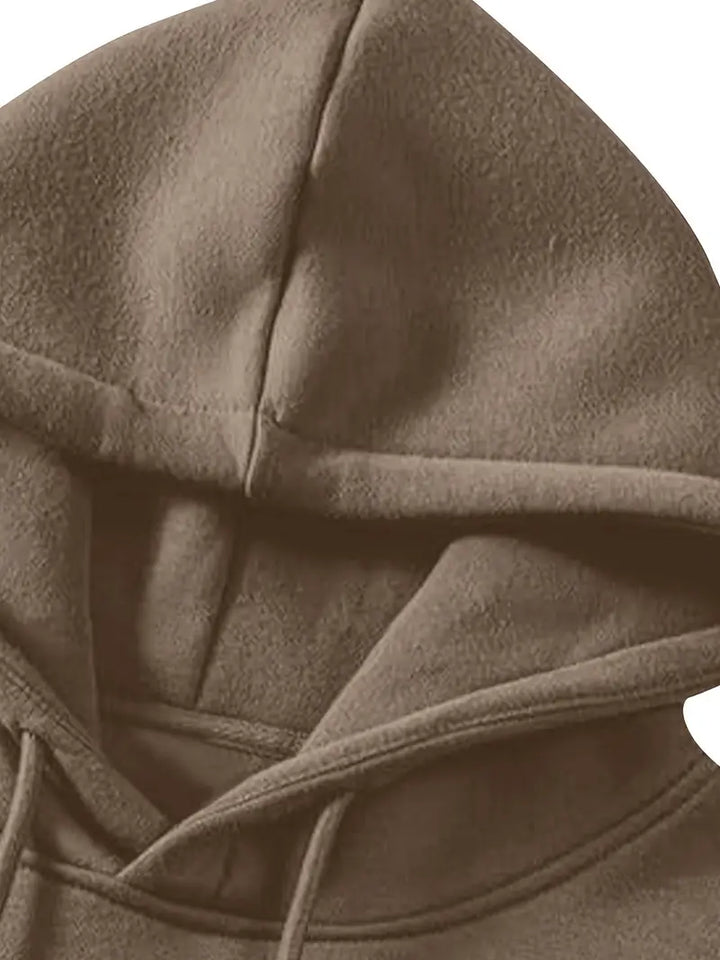 Dashiell - Sweatshirt Med Hætte Og Struktur