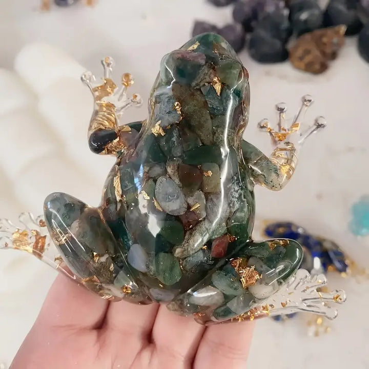 Frostone - Krystal Frø Skulptur Til Boligindretning
