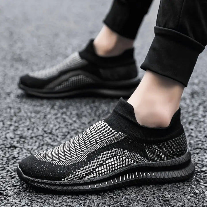 FlexStride - Åndbar Letvægts Sneaker i Strik