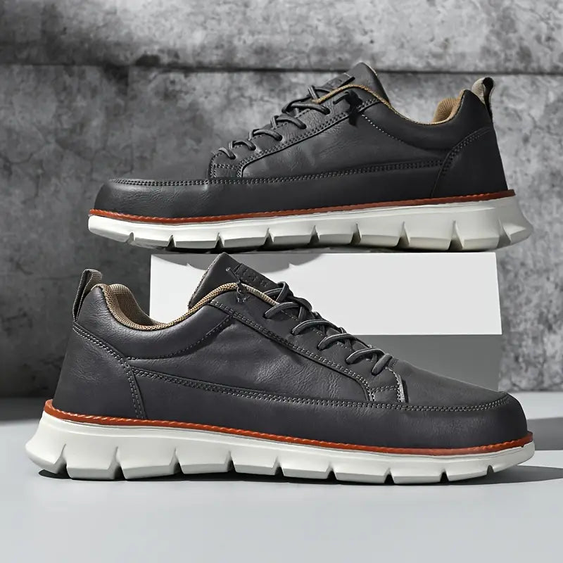 Dewey - Åndbar Læder Turnschuh