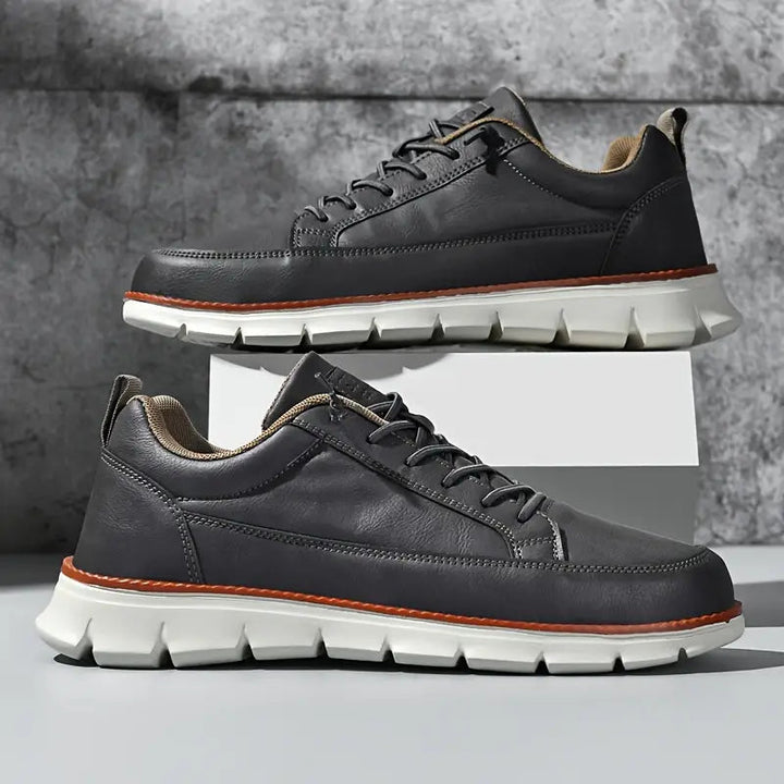 Dewey - Åndbar Læder Turnschuh
