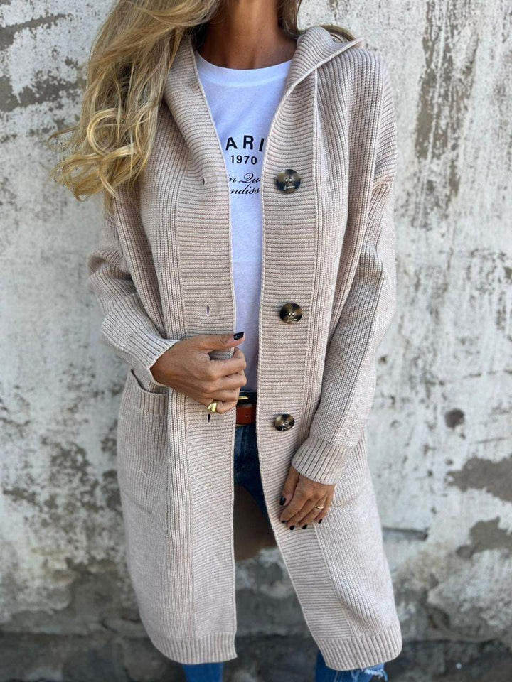 Mareena – Elegant Cardigan med Lange ærmer