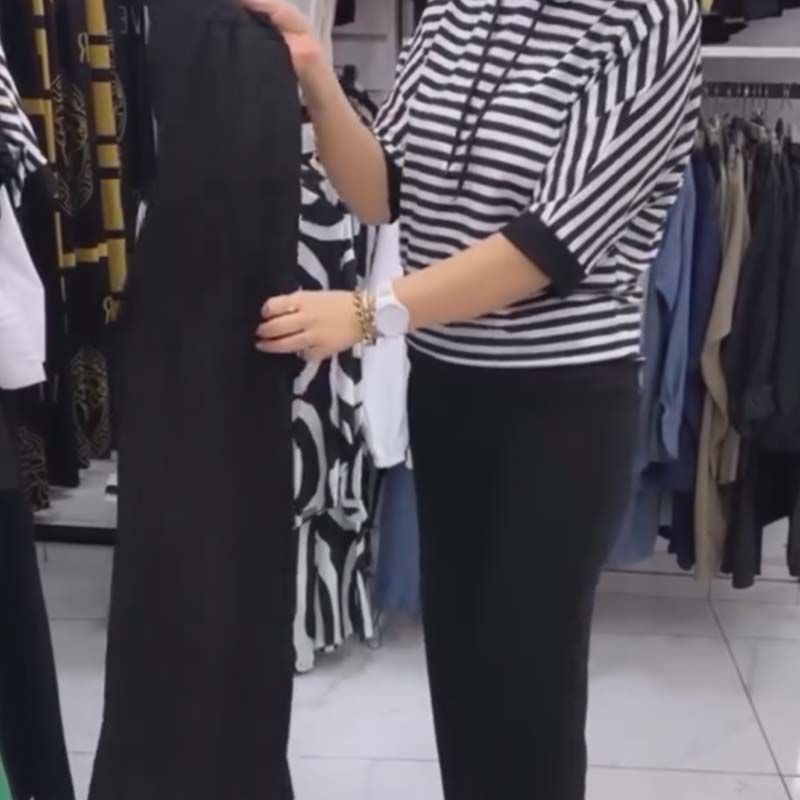 Dwiska - Set Med Stripet Top Og Bukser