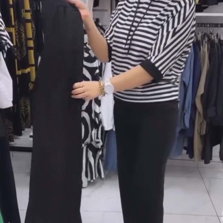 Dwiska - Set Med Stripet Top Og Bukser