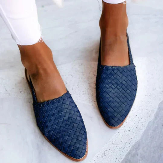 Leia - Håndlavede Flade Sandaler
