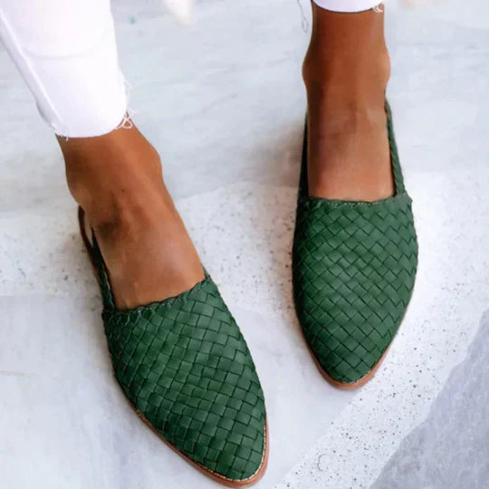 Leia - Håndlavede Flade Sandaler